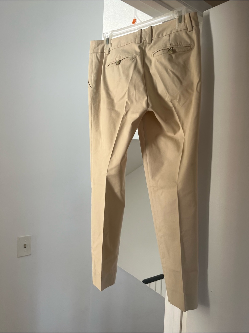 Trina Turk Tailored Capri Pants in Light Tan